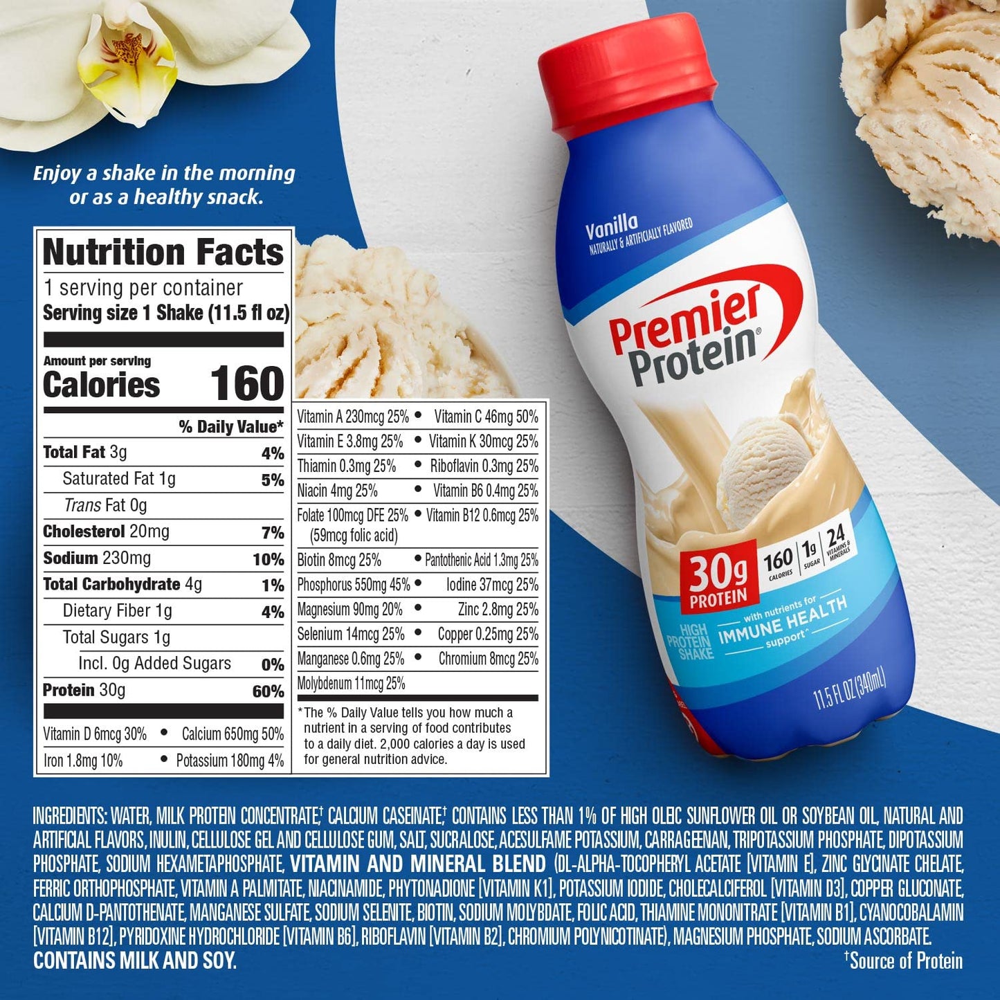 Premier Protein Shake β 30g Protein, 24 Vitamins, 1g Sugar & More, Now On Big Sale π₯€πͺ