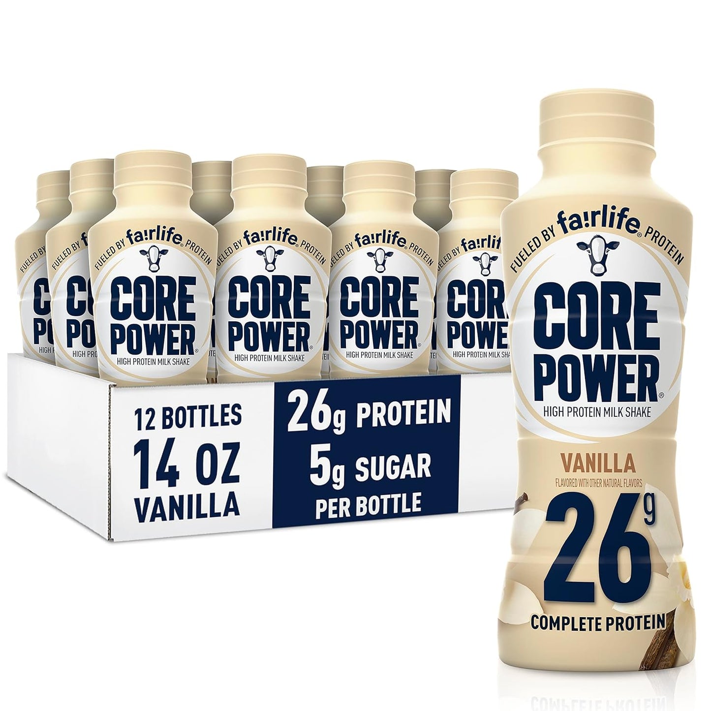 Elite High Protein Shake β 26g Protein per 42g Bottle, 14oz, 12 Pack π₯πͺ